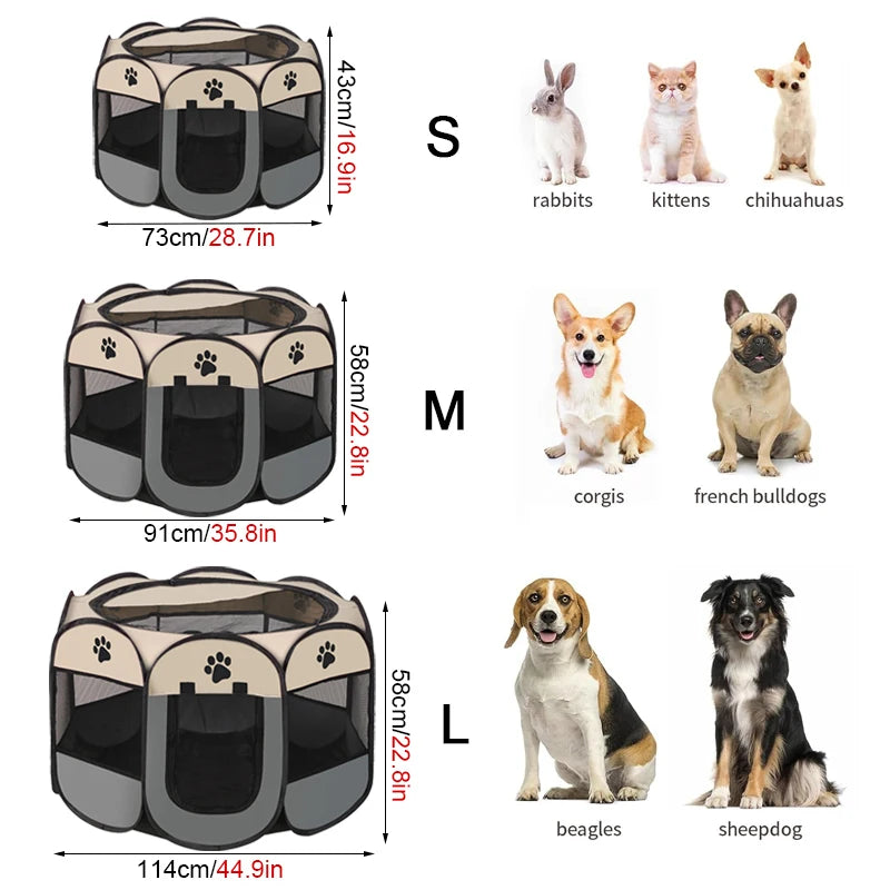 Folding Pet Tent Dog House