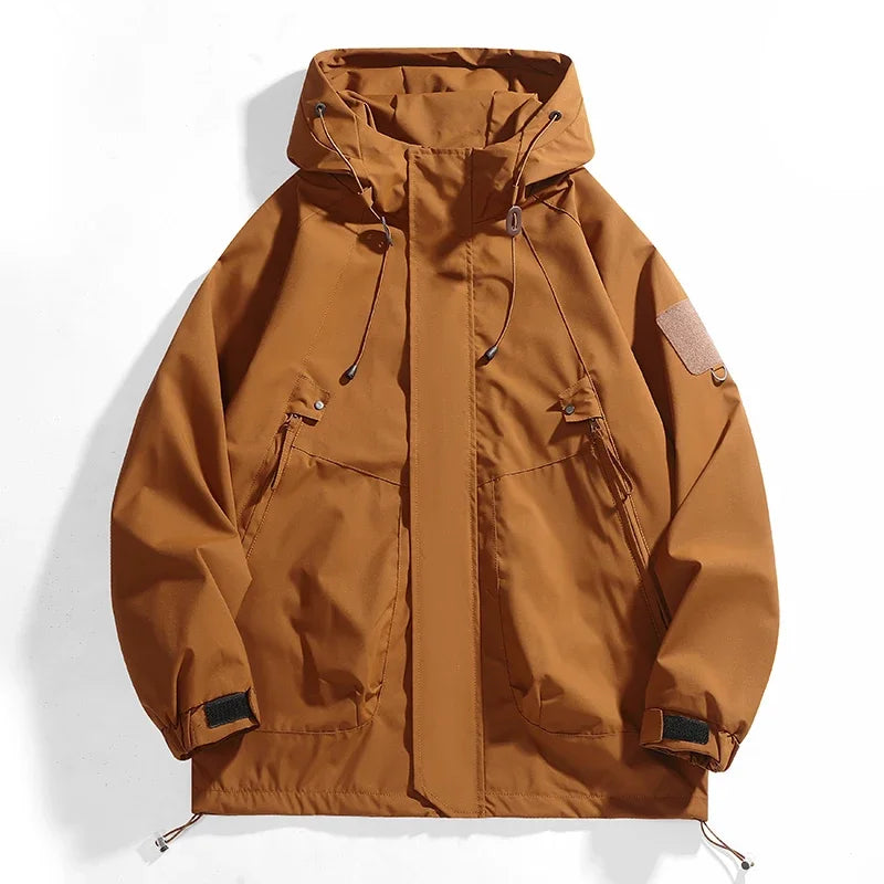 Unisex Outdoor Waterproof Jacket Windbreaker Coat Autumn Breathable Fishing Camping Windproof Jackets Men Women Clothing