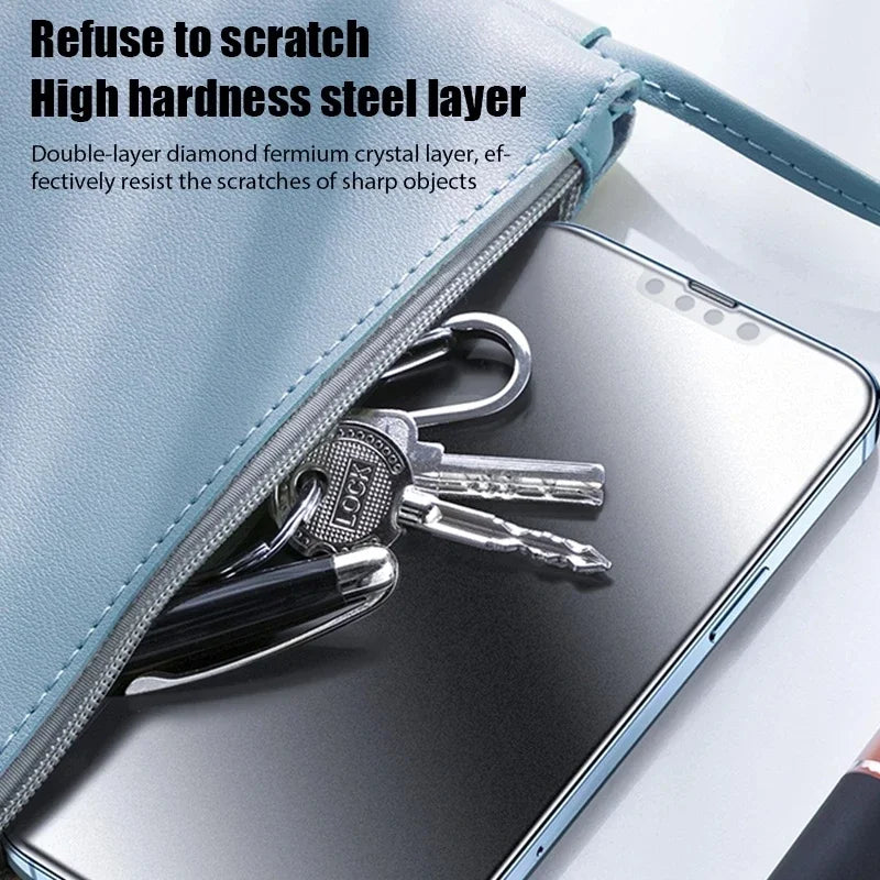 3Pcs Matte Privacy Screen Protector 14 Pro Max