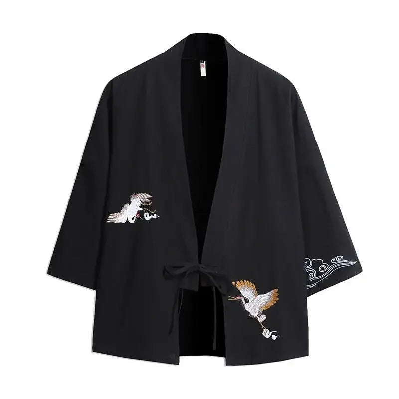 Japanese Style Embroidered Kimono