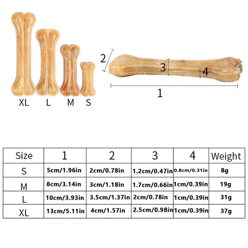 Small Dog Bone Toy Chewing Bone Not Easy To Break Beef Flavor Small Dog Bone Bite Resistant Chewing Toy For Home Outdoor