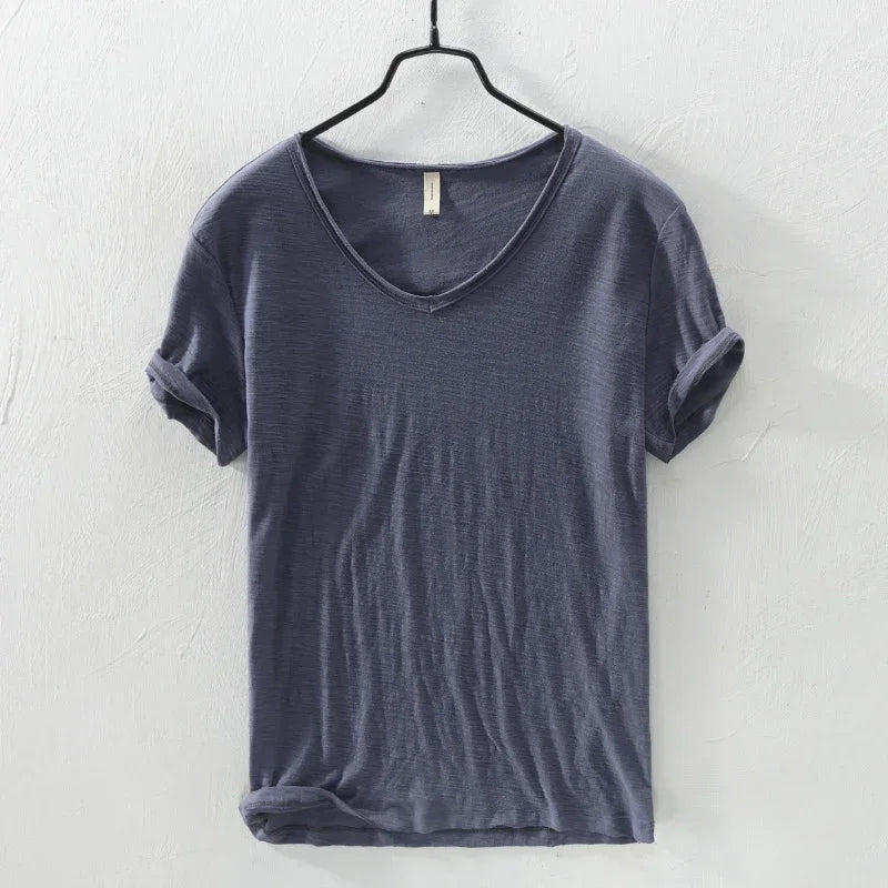 Summer New 100% Cotton T-shirt