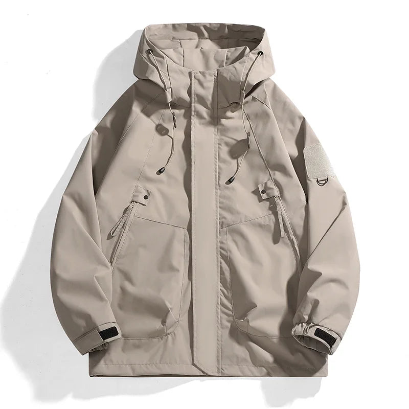 Unisex Outdoor Waterproof Jacket Windbreaker Coat Autumn Breathable Fishing Camping Windproof Jackets Men Women Clothing