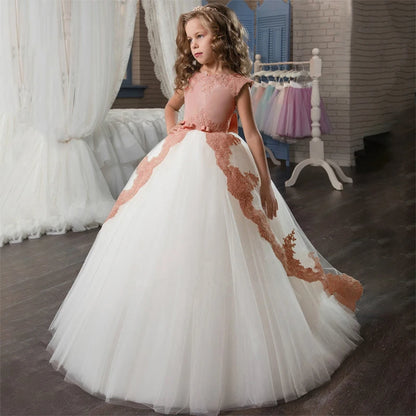 Girl Birthday Party Dress Children Prom Clothes