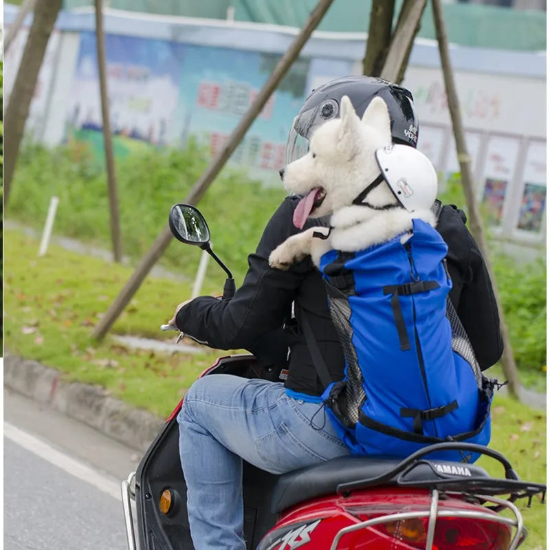 Hiking Pet Dog Carrier Travel Backpack Outdoor Ventilation Breathable Bicycle Motorcycle Outdoor Sport
