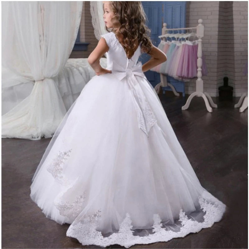 Girl Birthday Party Dress Children Prom Clothes