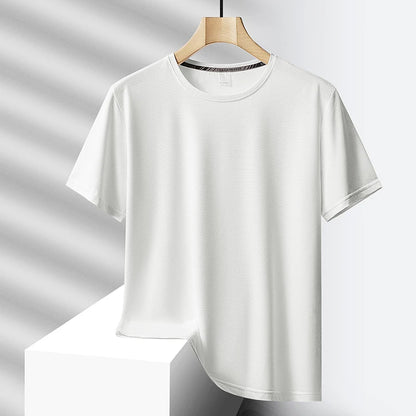 Plus Size T-Shirts Men Summer Clothing Male Tshirt 6XL 7XL Tee Shirts Man Basic Solid Casual Hiking Top Tees Camping Wearing Man