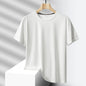 Plus Size T-Shirts Men Summer Clothing Male Tshirt 6XL 7XL Tee Shirts Man Basic Solid Casual Hiking Top Tees Camping Wearing Man