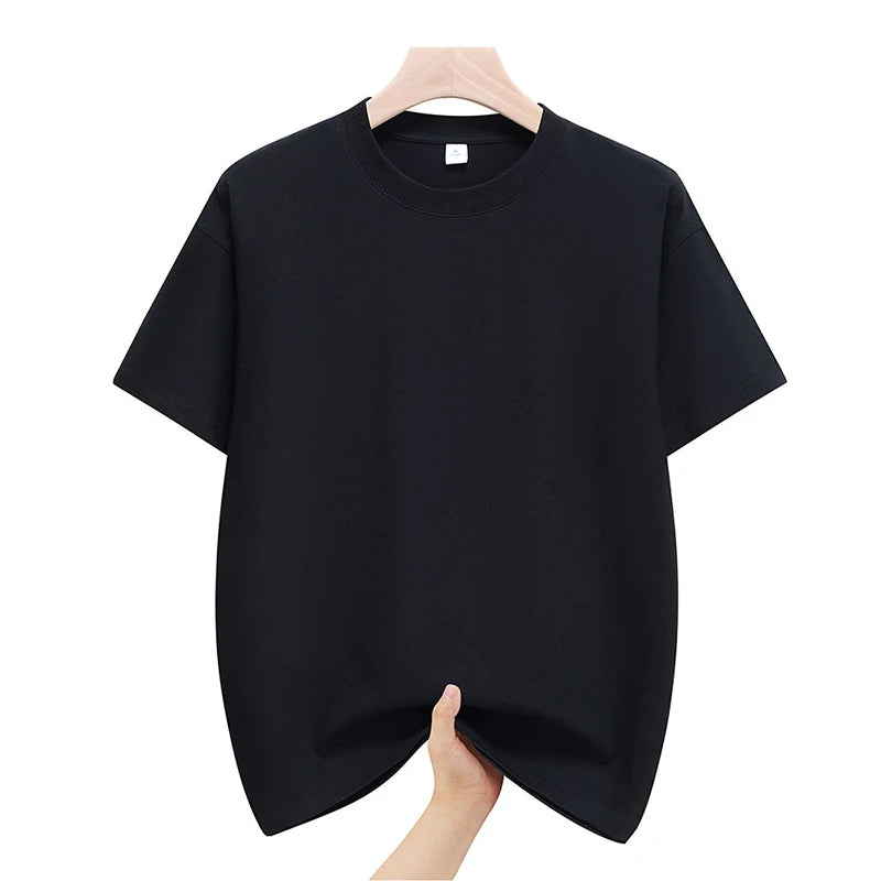 Shirts Summer Cotton Basic Under Wear Tshirts Boy Plus Size