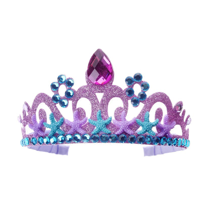 156*9.5cm Mermaid Birthday Girl Shoulder Strap Mermaid Party Crown