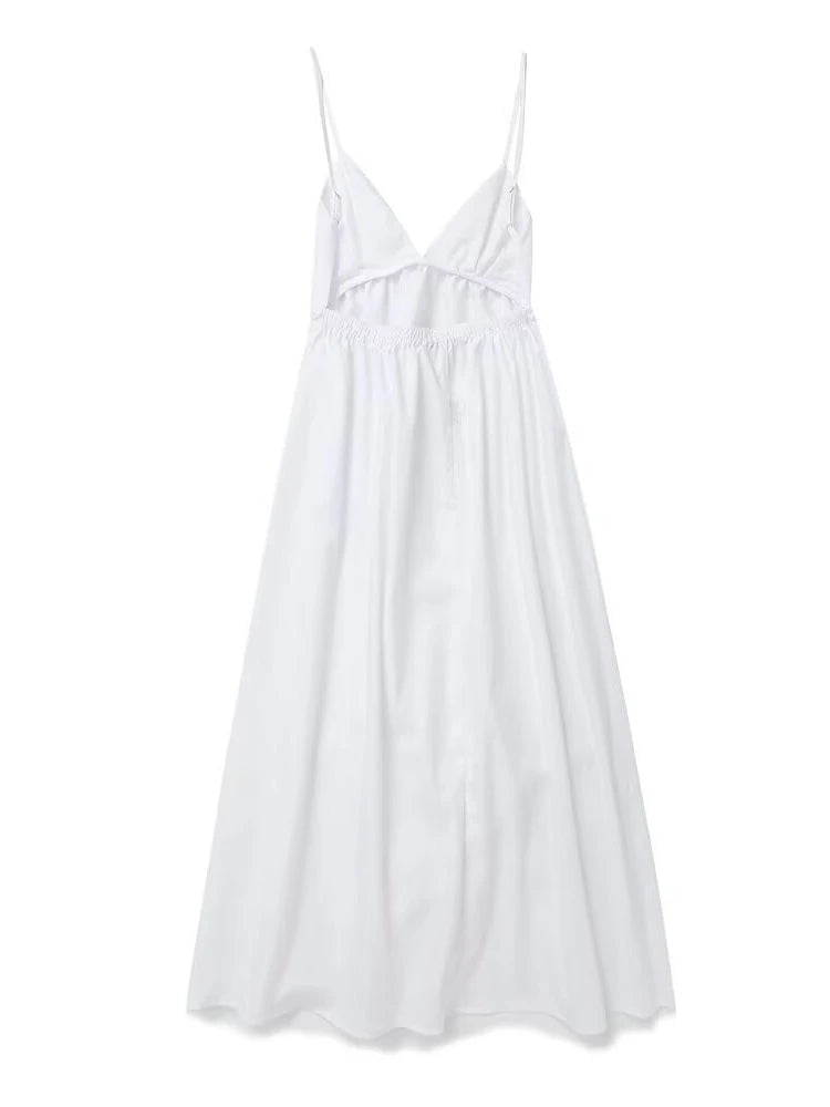 Backless Midi Dress