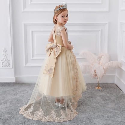Girl Birthday Party Dress Children Prom Clothes
