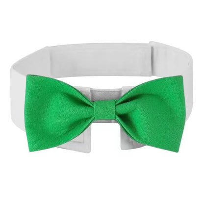 Sucado Adjustable Dog Cat Formal Necktie Tuxedo Bow Tie Collar Wholesale Pet Apparel Accessories for Wedding Holiday Party Gift