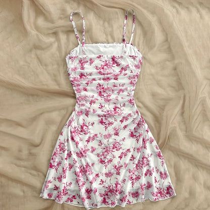 French Floral Slip Dress