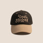 Contrasting Color Children Baseball Hat Kids Sun Shading Duck Tongue Cap Fashion Embroidery Baby Duckbill Hats 2-7Year Boys Girl
