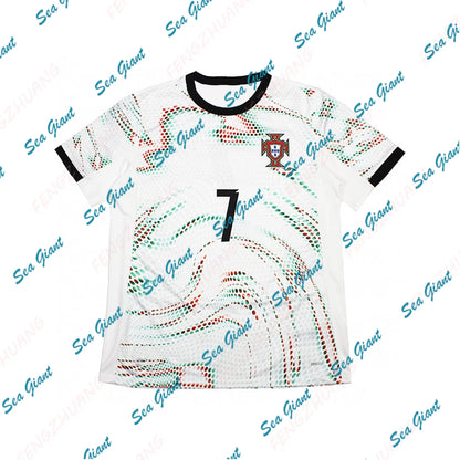 Portugal national team 2025 shirt Unisex Casual Tee Faddish Comfortable T-Shirt Streetwear Classic Print Adult&Kid Sportswear