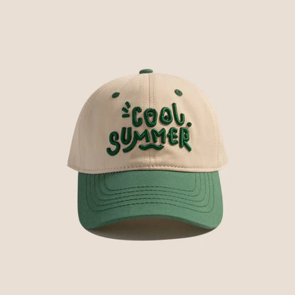 Contrasting Color Children Baseball Hat Kids Sun Shading Duck Tongue Cap Fashion Embroidery Baby Duckbill Hats 2-7Year Boys Girl