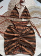 Bikini Skirt Three-Piece Set