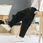 Cotton and linen pants men's summer