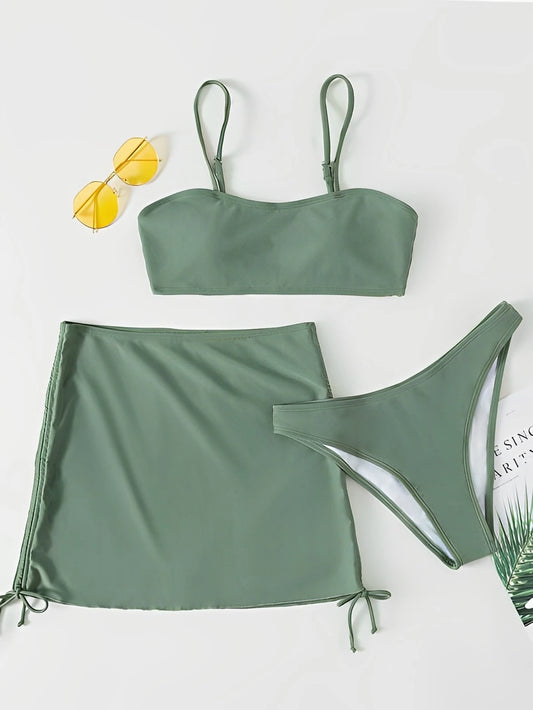 3 Pieces Padded Bikini 2025