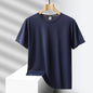Plus Size T-Shirts Men Summer Clothing Male Tshirt 6XL 7XL Tee Shirts Man Basic Solid Casual Hiking Top Tees Camping Wearing Man
