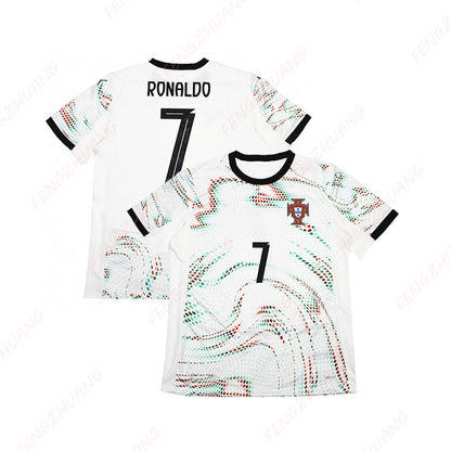 Portugal national team 2025 shirt Unisex Casual Tee Faddish Comfortable T-Shirt Streetwear Classic Print Adult&Kid Sportswear