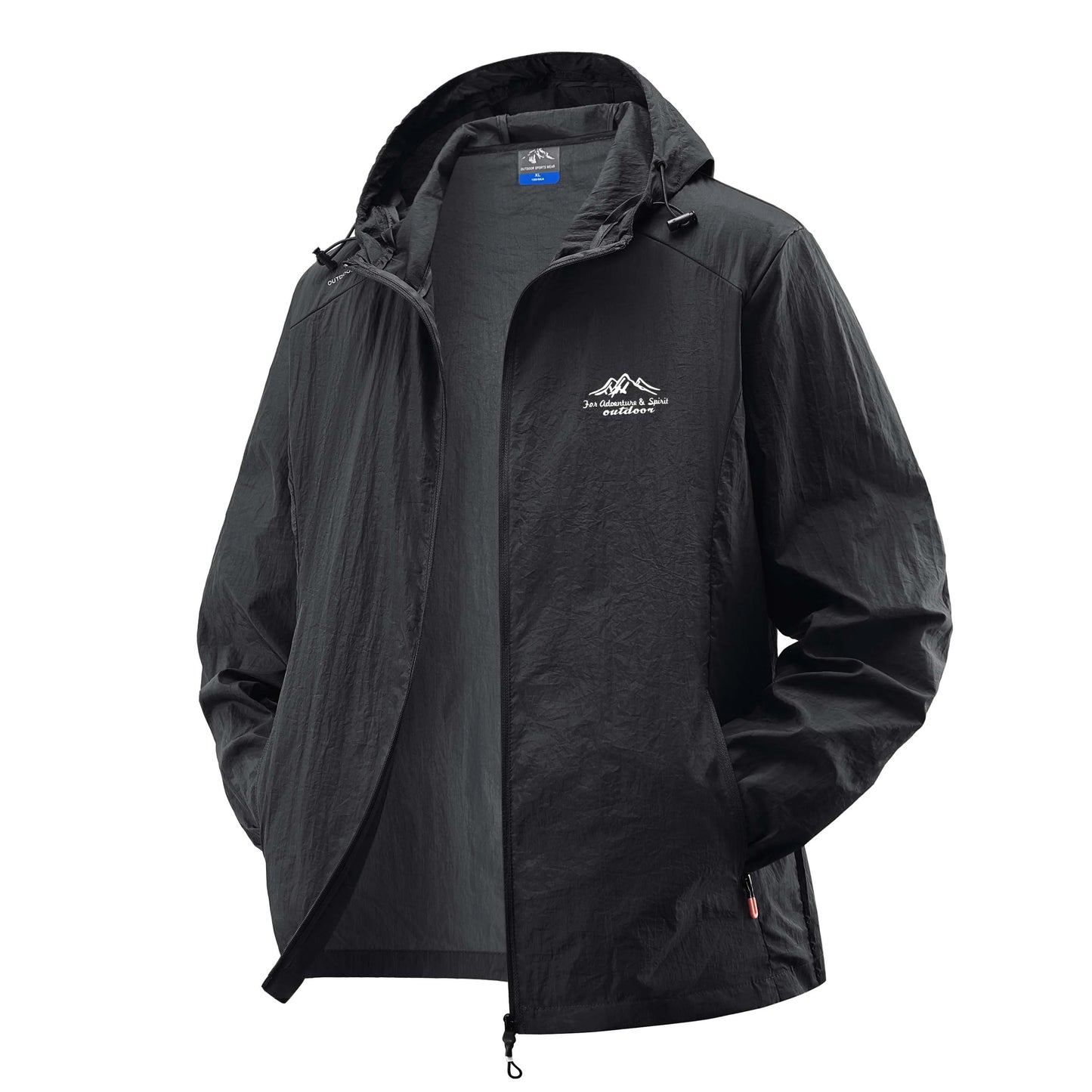 2025 Summer Hooded Jacket Men Women Sun Protection Clothing Fishing Hunting Clothes Quick Dry Skin Windbreaker