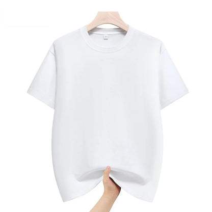 Shirts Summer Cotton Basic Under Wear Tshirts Boy Plus Size