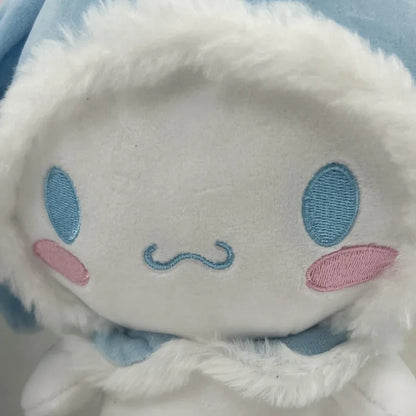 25Cm Kawaii Sanrio Anime Plush Toy Cartoon Roll Cinnamoroll Soft Stuffed Plushie Doll Baby Girl Pillow Home Ornament Couple Gift