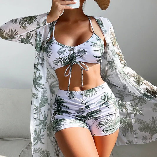 Beach Wear Three-Piece Suits