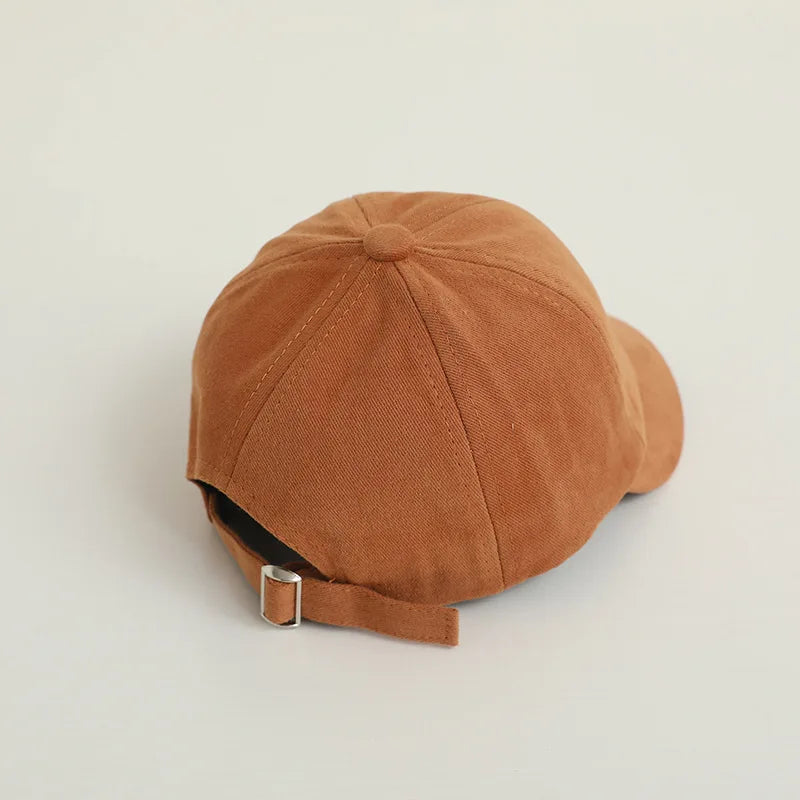 Summer Baby Short Brim Baseball Cap Patchwork Adjustable Mesh Sun Hat For Boy Girl Letter Embroidery Infant Duck Tongue Caps