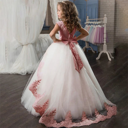 Girl Birthday Party Dress Children Prom Clothes