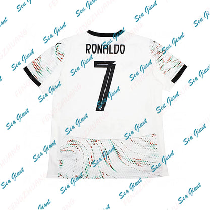 Portugal national team 2025 shirt Unisex Casual Tee Faddish Comfortable T-Shirt Streetwear Classic Print Adult&Kid Sportswear