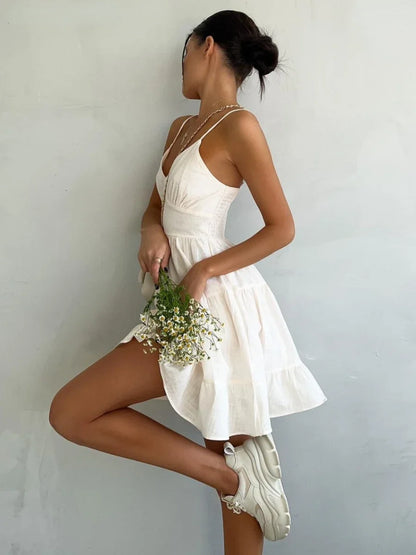 Summer Women's  Cotton Dress