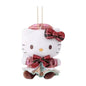 Sanrioed Kawaii Hello Kitty  Kuromi  Plush Doll Toys Pendant Cute Plush  Keychain Bag Pendant Christmas Gifts12CM