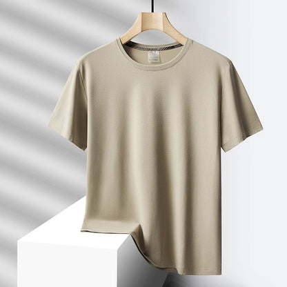Plus Size T-Shirts Men Summer Clothing Male Tshirt 6XL 7XL Tee Shirts Man Basic Solid Casual Hiking Top Tees Camping Wearing Man