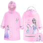 Spiderman Raincoat for Children, US Captain, Rainproof Poncho, Outdoor Rainwear,Gifts for Boys and Girls, High Quality Schoolbag