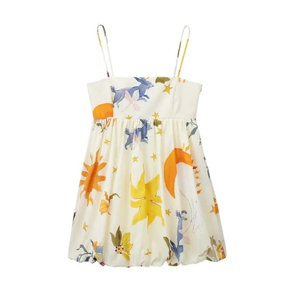 Mini Dress Women Sleeveless Summer Dress