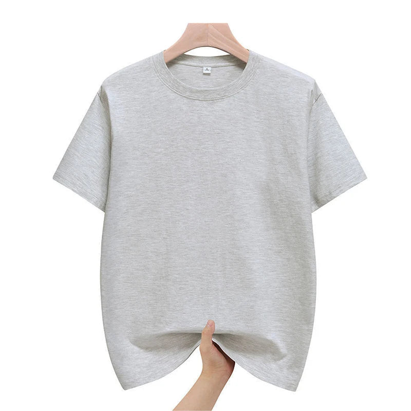 Shirts Summer Cotton Basic Under Wear Tshirts Boy Plus Size