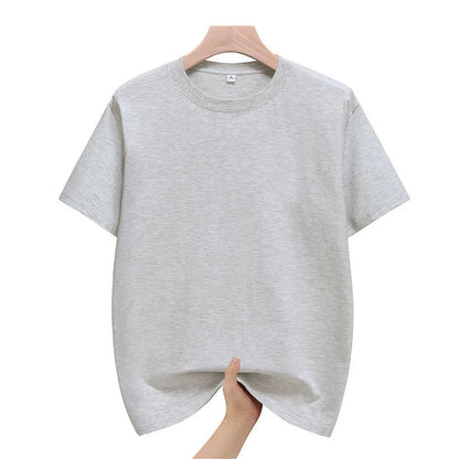 Shirts Summer Cotton Basic Under Wear Tshirts Boy Plus Size