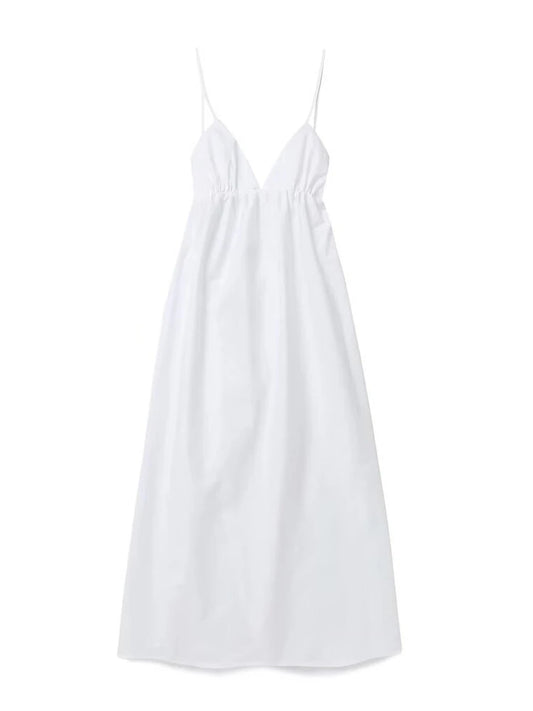Backless Midi Dress
