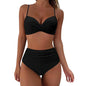 Vintage High Waist Bikinis 2025 Women Push Up Swimwear Printed Swimsuit Female Beachwear Summer Bathers Bathing Suit Swimming