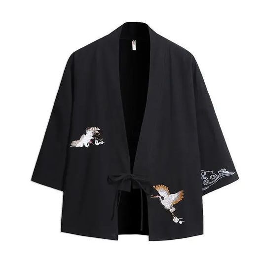 Japanese Style Embroidered Kimono