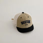 Summer Baby Short Brim Baseball Cap Patchwork Adjustable Mesh Sun Hat For Boy Girl Letter Embroidery Infant Duck Tongue Caps