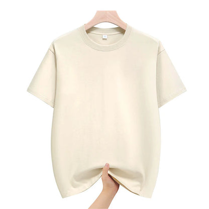 Shirts Summer Cotton Basic Under Wear Tshirts Boy Plus Size