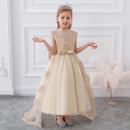 Girl Birthday Party Dress Children Prom Clothes