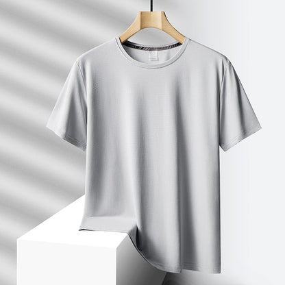 Plus Size T-Shirts Men Summer Clothing Male Tshirt 6XL 7XL Tee Shirts Man Basic Solid Casual Hiking Top Tees Camping Wearing Man