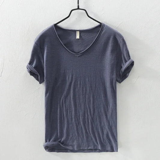 Summer New 100% Cotton T-shirt