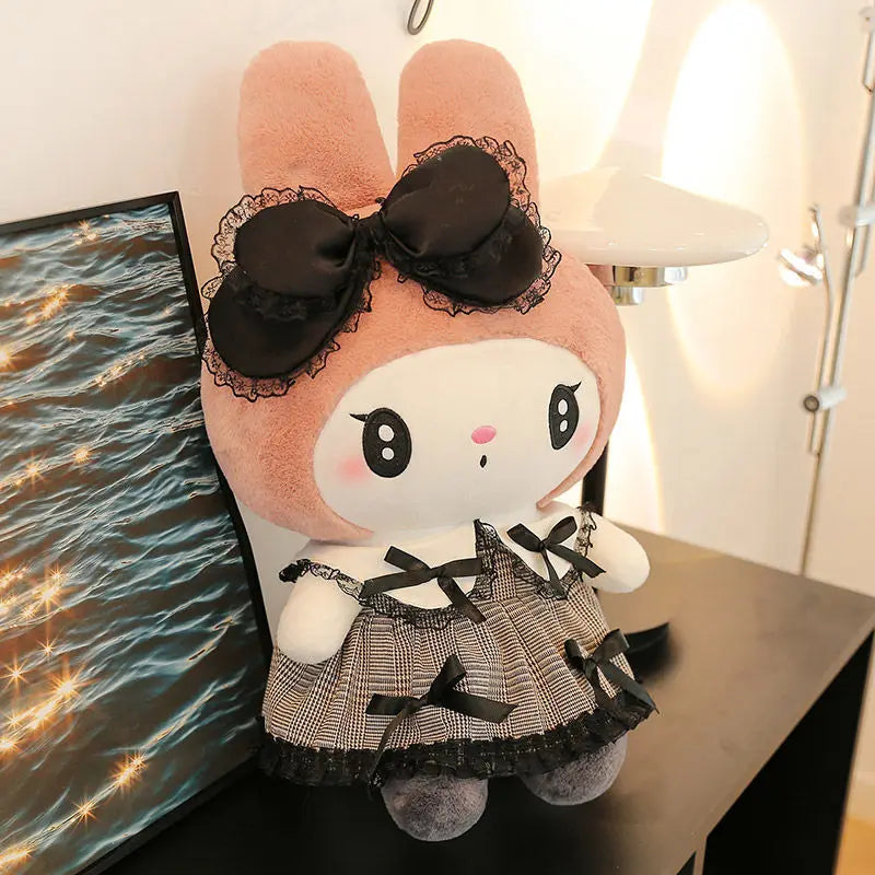 Big Size Plush Kuromi Melody Cinnamoroll Toys Pillow Anime Stuffed Dolls Anime Sofa Cushion Girl's Room Decoration Xmas Gift