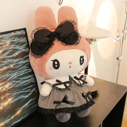 Big Size Plush Kuromi Melody Cinnamoroll Toys Pillow Anime Stuffed Dolls Anime Sofa Cushion Girl's Room Decoration Xmas Gift
